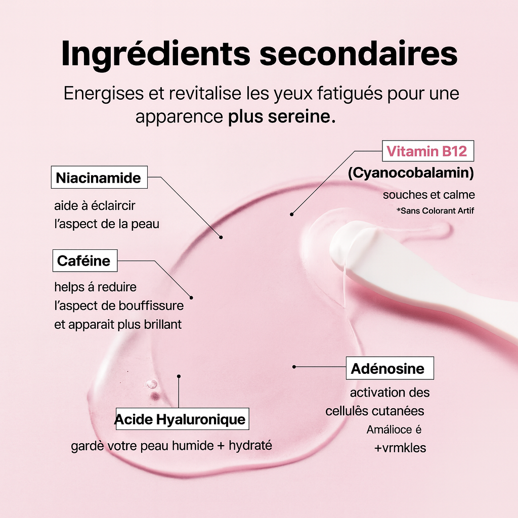 Patchs Yeux Hydrogel au Collagène