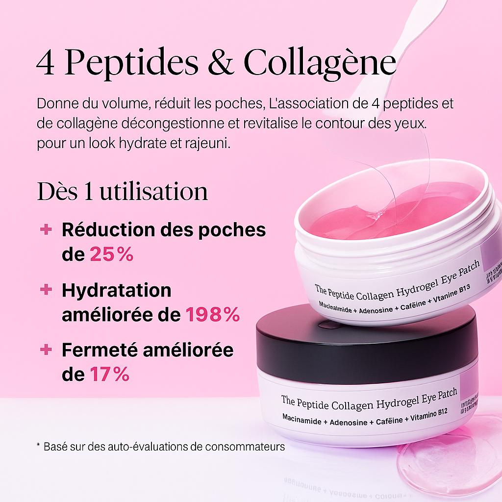 Patchs Yeux Hydrogel au Collagène
