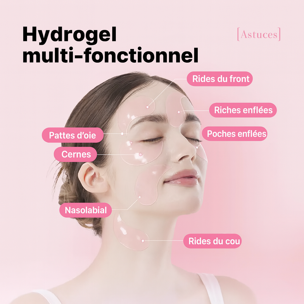 Patchs Yeux Hydrogel au Collagène