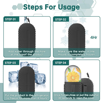 Eis-Gesichtsroller-Set